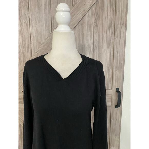One day black size 46, Silk and cashmere sweater - Picture 2 of 7